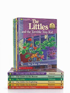 The Littles Book Lot 6 John Peterson Scholastic Chapter Books Vintage Series